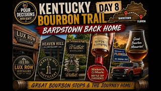Kentucky Bourbon Trail 2026 Day 8 - Bardstown to Florida