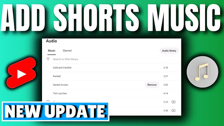 How to add music to youtube shorts on pc [UNDER 1 MINUTE]