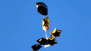 Graduate Hopes Balloons That Blew Away Will Be Returned