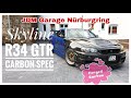 Nissan Skyline R34 GTR review !German! | JDM Garage Nürburgring