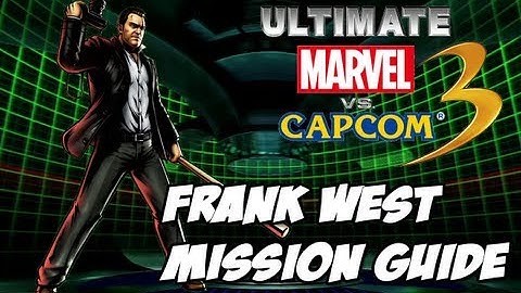 Ultimate Marvel vs Capcom 3 - Frank West Mission Guide