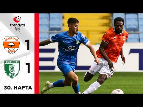 Adanaspor (1-1) Bodrum FK - Highlights/Özet | Trendyol 1. Lig - 2023/24