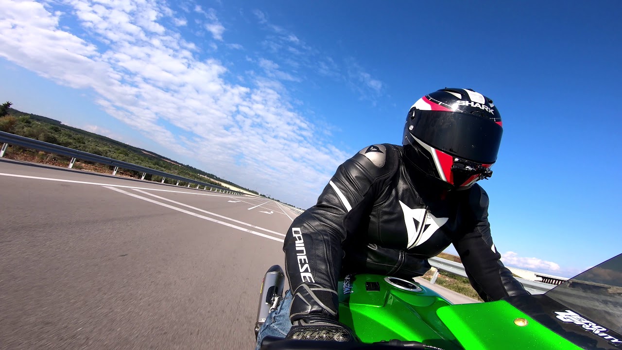 KAWASAKI ZX14R | GOPRO MIRROR MOUNT | - YouTube