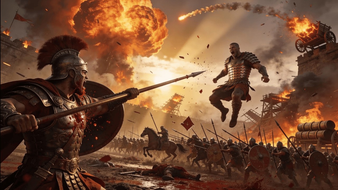 Jak 15 000 Rzymian Belizariusza ZMIAŻDŻYŁO 30 000 Wandalów w jeden dzień pod Tricamarum.