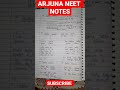 Arjuna NEET Classnotes 😊 | Best Zoology Notes | Arjuna NEET Notes |Arjuna Batch | PW |Physics Wallah