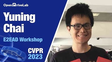 CVPR23 E2EAD | Yuning Chai, Invited Talk