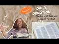 Daily Devotion We Planing With God And Not Just For Him