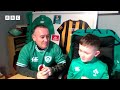 Six Nations: Young Stevie Steals the Show with Ireland's Call | Newsround