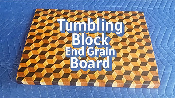 Making A Tumbling Block End Grain Cutting Board