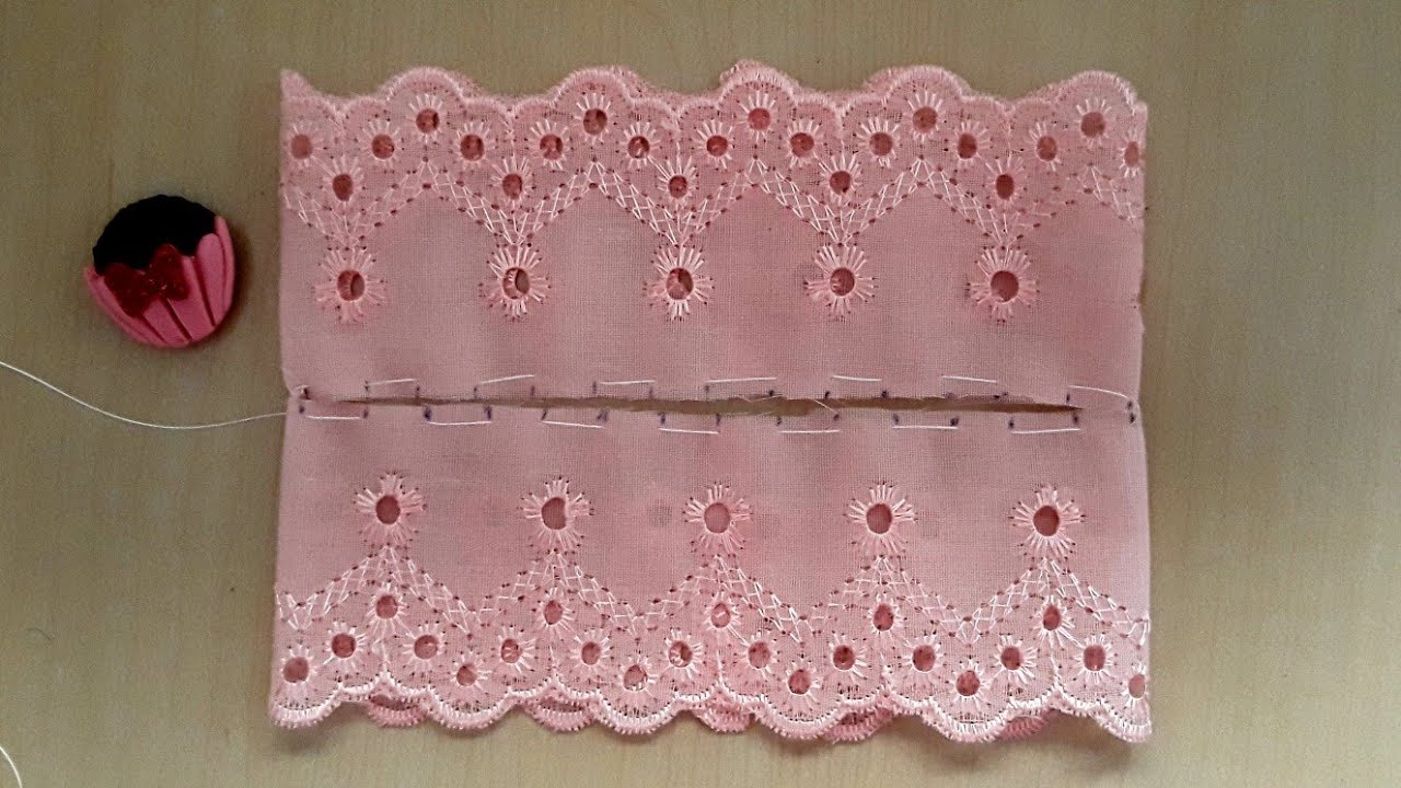 LAÇO DE BORDADO INGLÊS, SUPER BONITO / Sandra Monteiro
