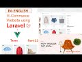 English Part 22 |Build an E-commerce website using laravel with vue js | Taxes