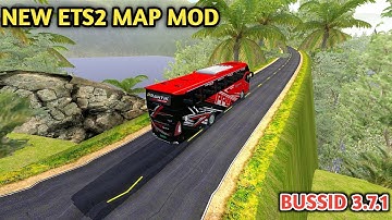 🤩New Extreme Hill Map Mod in Bussid 3.7.1 _ New Mountain Offroad Map Download 🎀