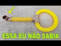 Essa Eu Não Sabia - Olha o Que Fiz Usando Cano PVC e Conduite - Para Sua Casa - Vai Virar Febre