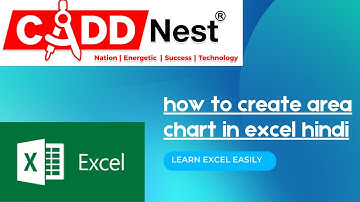 CADD Nest Area chart in excel