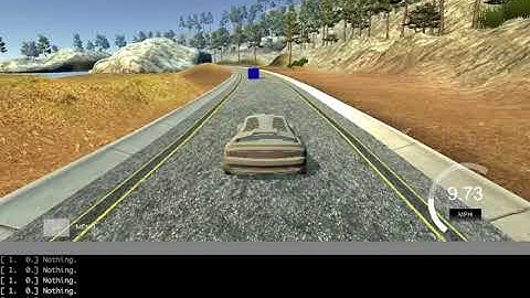 Obstacle avoidance trained neural network 2