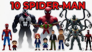 Top 10 Spider-Man Characters Names | Kids Learning Video | Meaning Magic