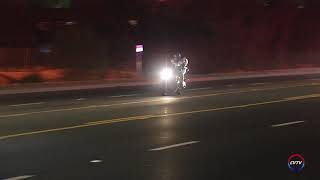 High Speed Motorcycle Chase