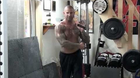 Cable Shoulder Press by Jim Stoppani