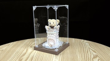 How to Assemble Acrylic Display Case with Premium Base, Designed for Collectibles!