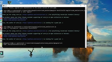 How create new application ionic blank