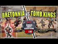 🔴 LIVE Bretonnians vs Tomb Kings - NEW Season 3 Monday Night Blood Bowl!