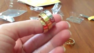 cartier love ring aliexpress