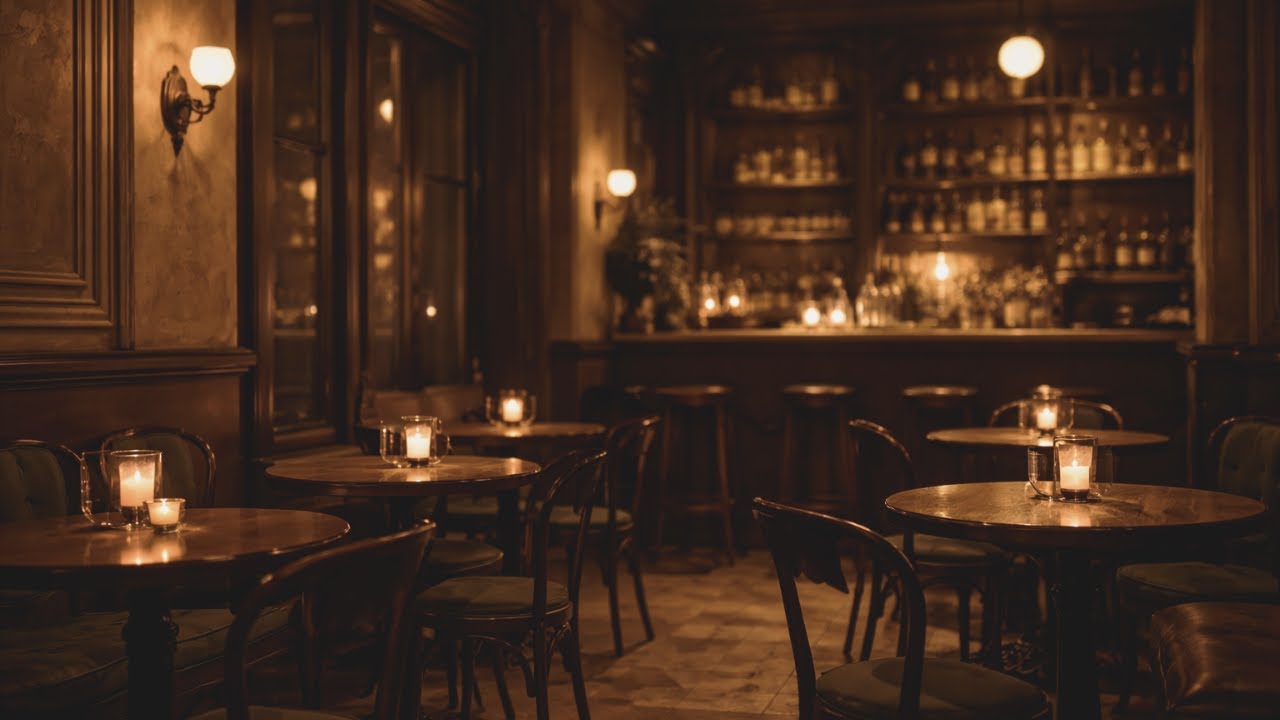 After Hours Café — After Midnight Lounge Ambience | Rome