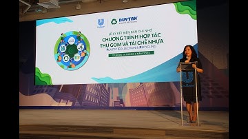 VTV1 - HỢP TÁC THU GOM & TÁI CHẾ 30.000 TẤN RÁC THẢI NHỰA TẠI VIỆT NAM | DUYTAN RECYCLING x UNILEVER