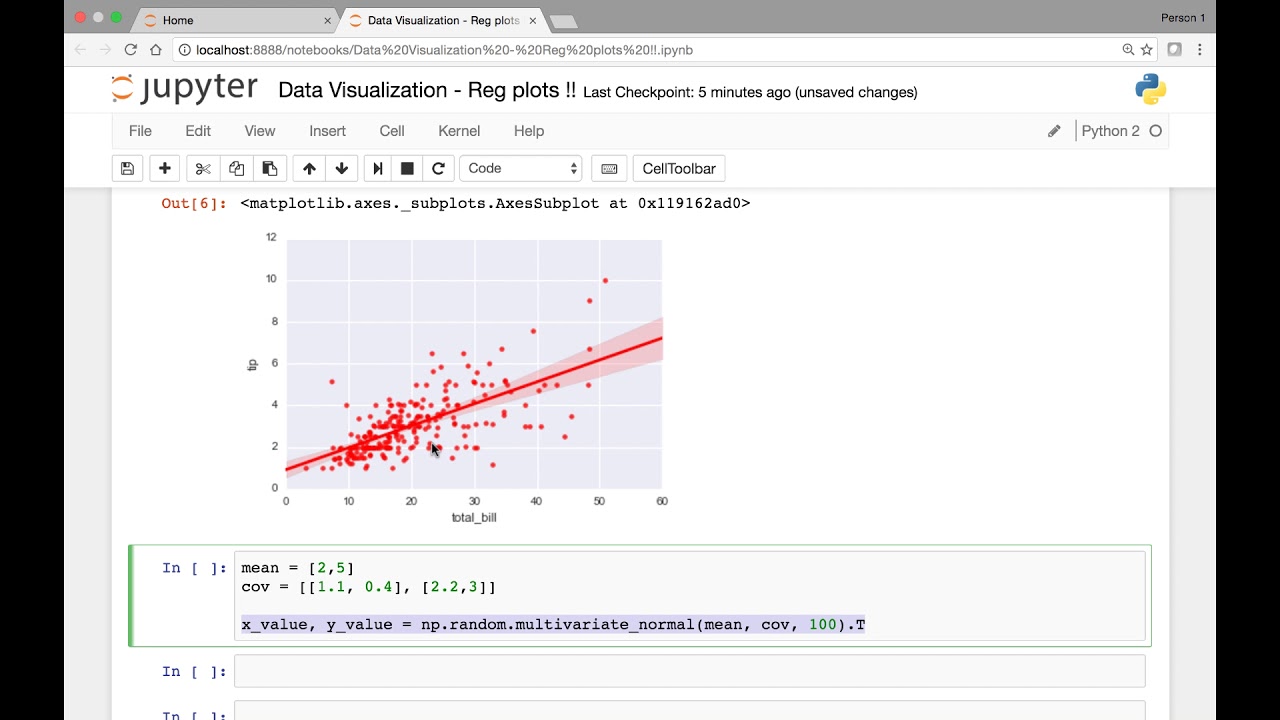 Seaborn Reg plots Part 1 - YouTube