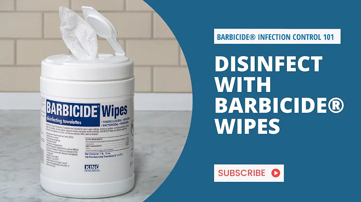 How to Disinfect with BARBICIDE® Wipes