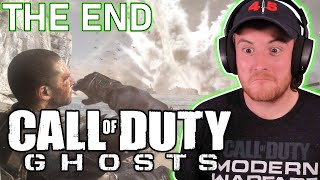 Royal Marine Plays THE END Call Of Duty Ghosts For The First Time!