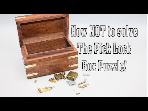 Triángulo Trickbox - Caja secreta de madera - Dificultad 3/6 Difícil -  Brain Teaser por Jean-Claude Constantin