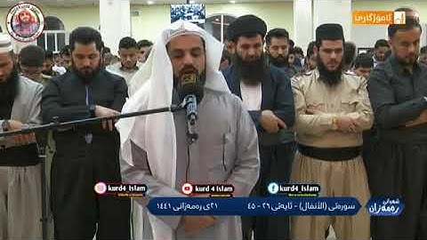سورة الأنفال رعد الكردي كاملة