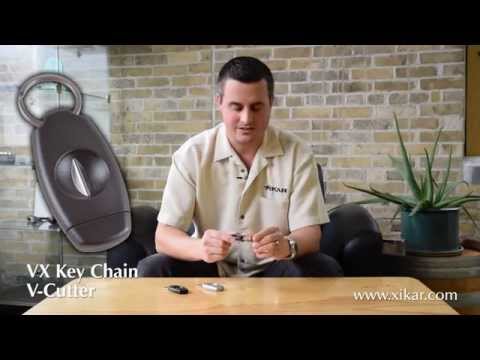 VX V-Cut Key Chain