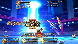 [FGO] Battle in New York 2021 (US) : Achilles 3 Turns ft. Junao (Redo)