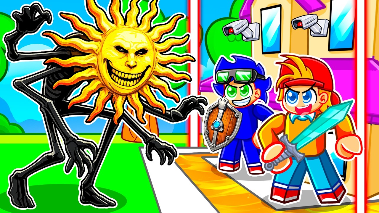 SUNMAN VS La BASE Más SEGURA de Roblox Brookhaven!