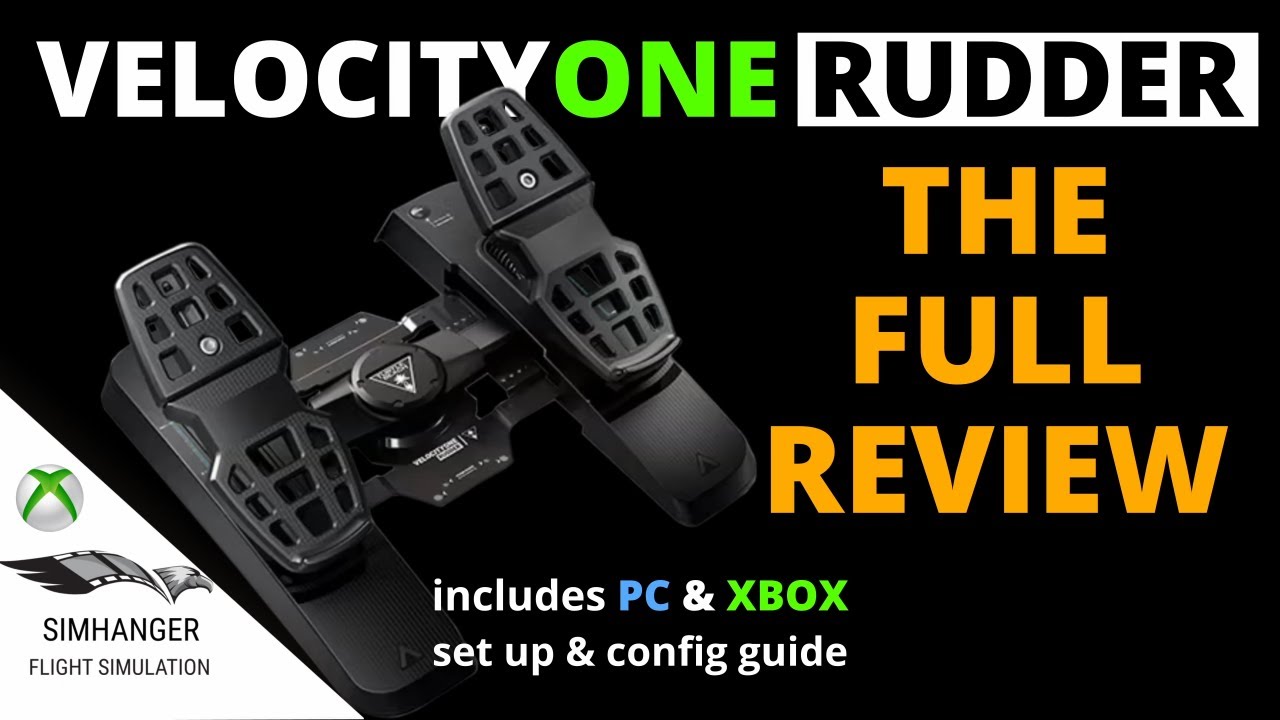 Turtle Beach VelocityOne Rudder Universal Rudder Pedals for Xbox Series X