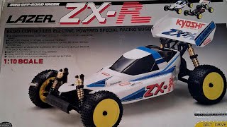 Vintage Kyosho Lazer ZX-R upgrades pt1 #rccar #restoration #tamiya ##teamassociated