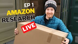 Daily Amazon Product Research Session # 1 [LIVE]