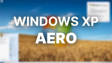 What Windows Vista SHOULD HAVE BEEN - Windows XP Aero 2
