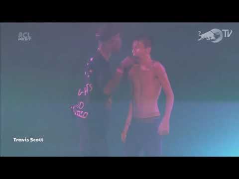 TRAVIS SCOTT - GOOSEBUMPS ♪ WITH A FAN ON STAGE LIVE IN AUSTIN @Austin City Limits 2018.10.08