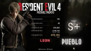 RESIDENT EVIL 4 REMAKE | MERCENARIOS   S+ | LEON