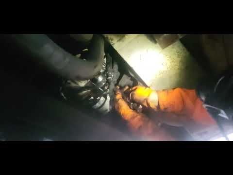 how to replace starter motor street lite  bus Mercedes-Benz engine 113 p2