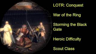The Black Gate | Gimli | War of the Ring | Heroic Difficulty | Lord of the Rings: Conquest