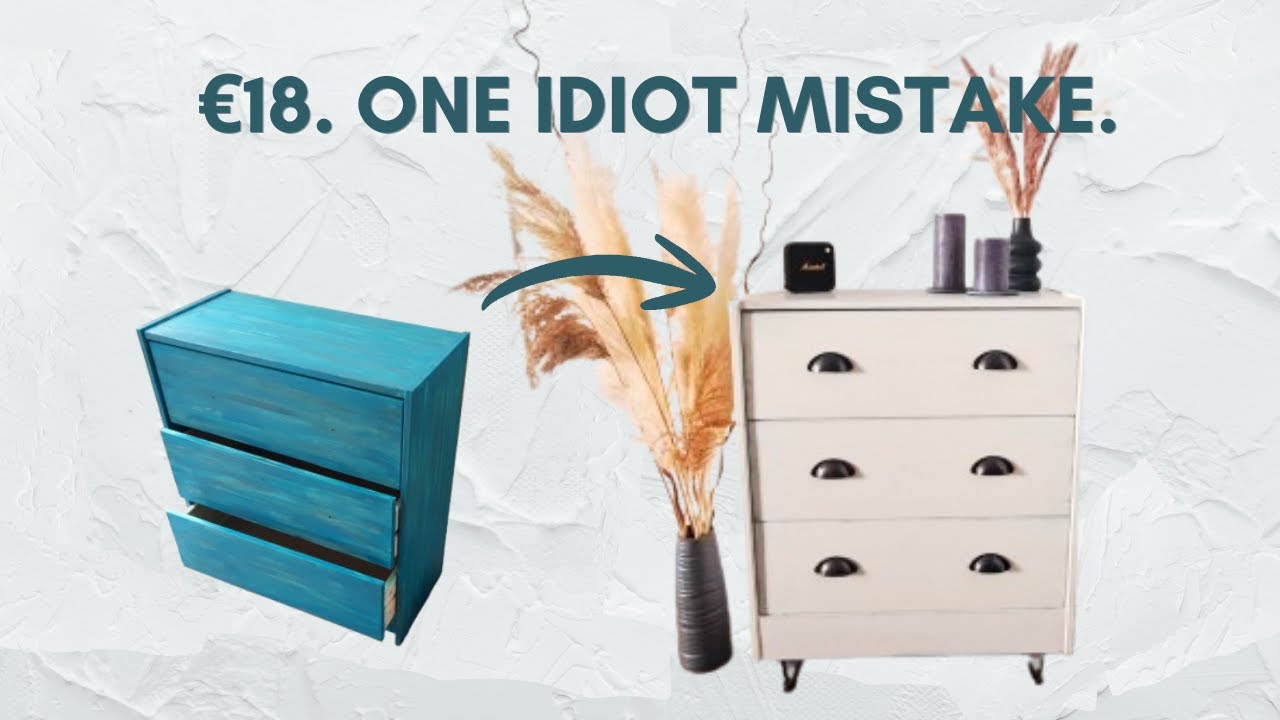 IKEA RAST Upcycle. €18. One Idiot Mistake.
