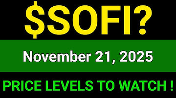 SOFI Stock (Sofi Technologies, Inc.) SOFI Stock Technical Analysis | November 21, 2025