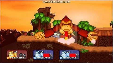 Super Smash Flash 2. Event mode part 1