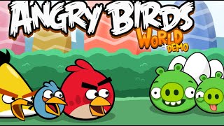 Angry birds world mod gameplay.