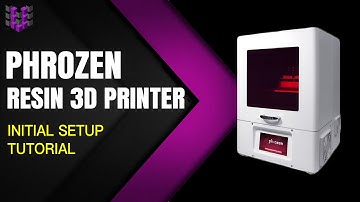 U3DPS | Phrozen 3D Printers | Initial Set-Up Tutorial