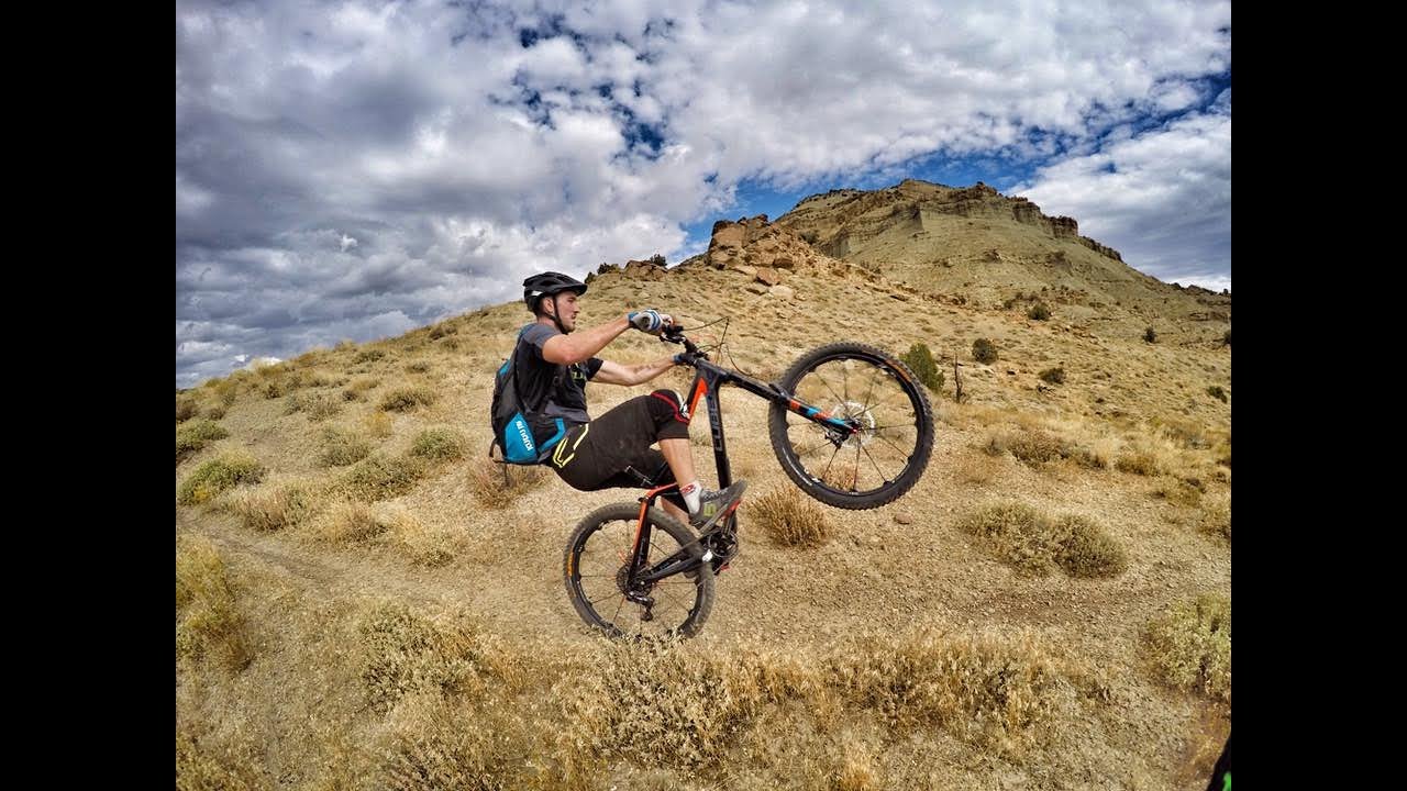 180 Degree Jump-Turn MOAB Whole Enchilada (Utah) Mountain Bike